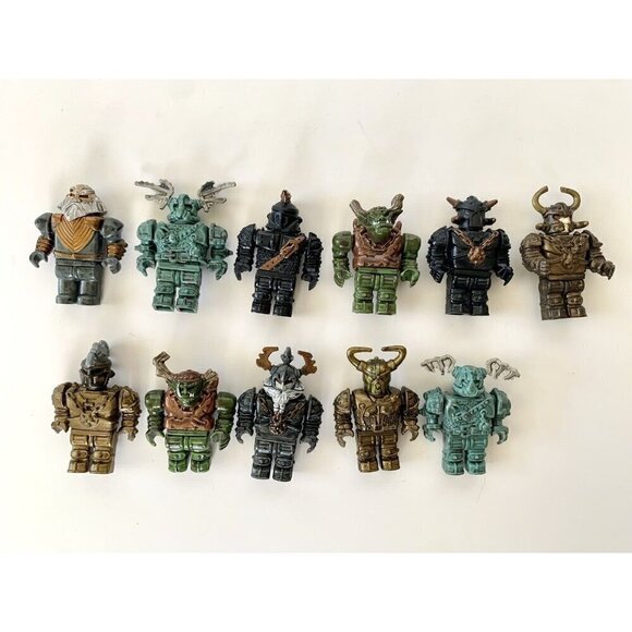 Mega Bloks AM04533 AM0531 AM0529 Box Replacement & Krystal Wars Figures Lot - Picture 11 of 16